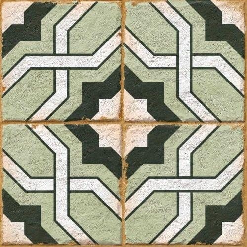Ennface Pattern Morocco Green