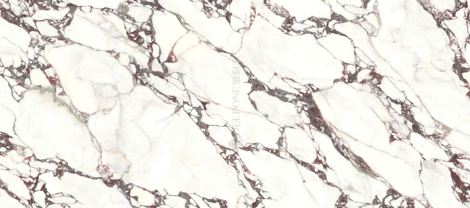 Керамогранит Delfone Фон Da1227Sm06A109N Purple Breccia 120x270