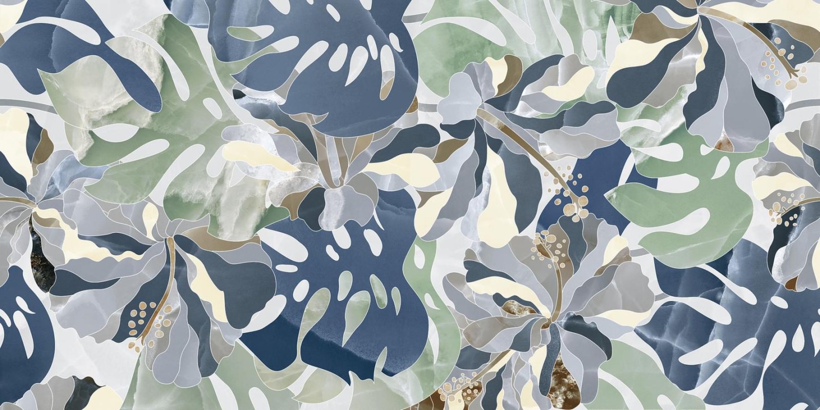 ITC Marmo Italiano Agate Monstera Polished