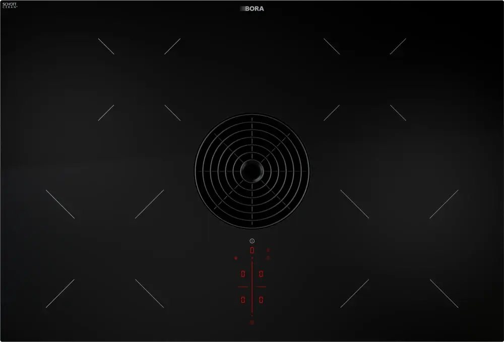 Индукционная варочная панель со встроенной вытяжкой BORA PURA (отвод воздуха)