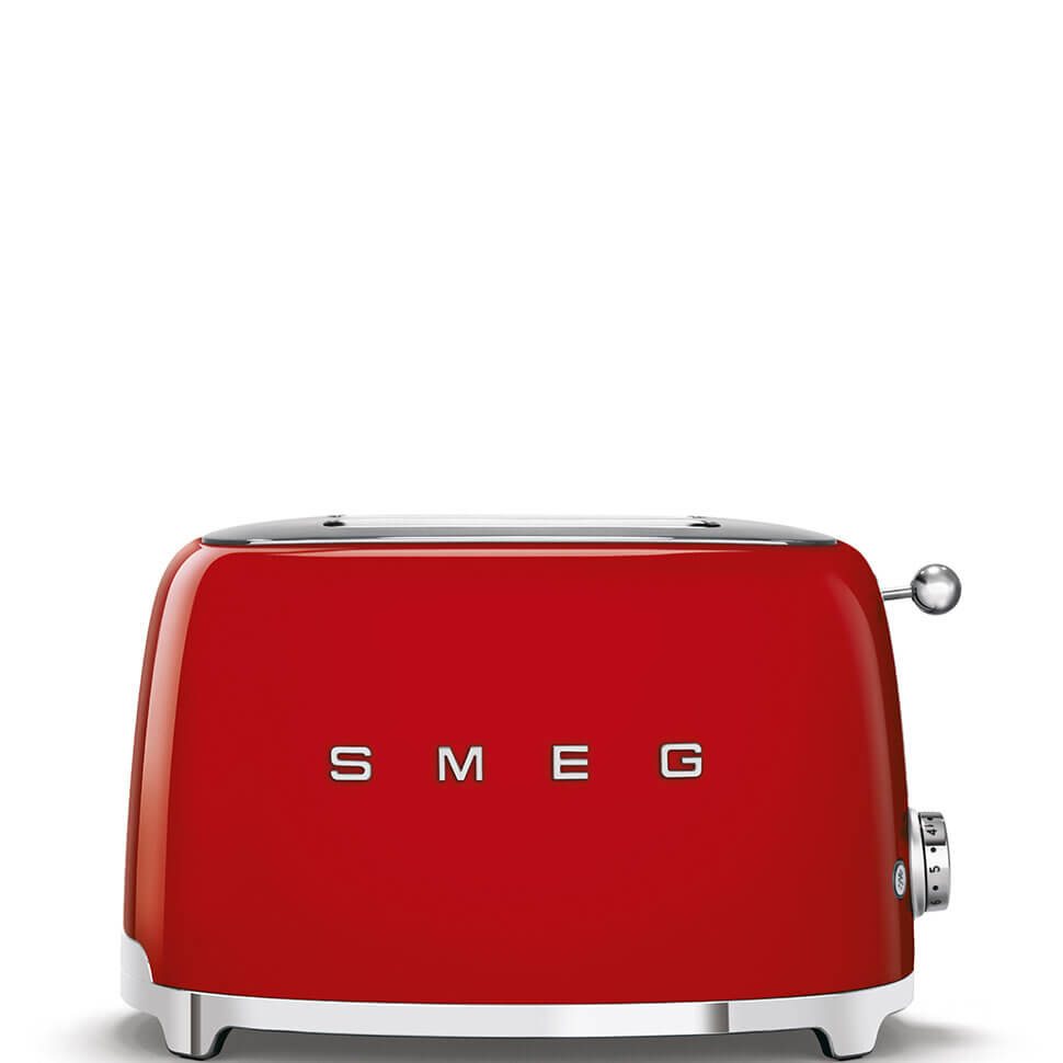 Тостер на 2 ломтика Smeg TSF01RDEU