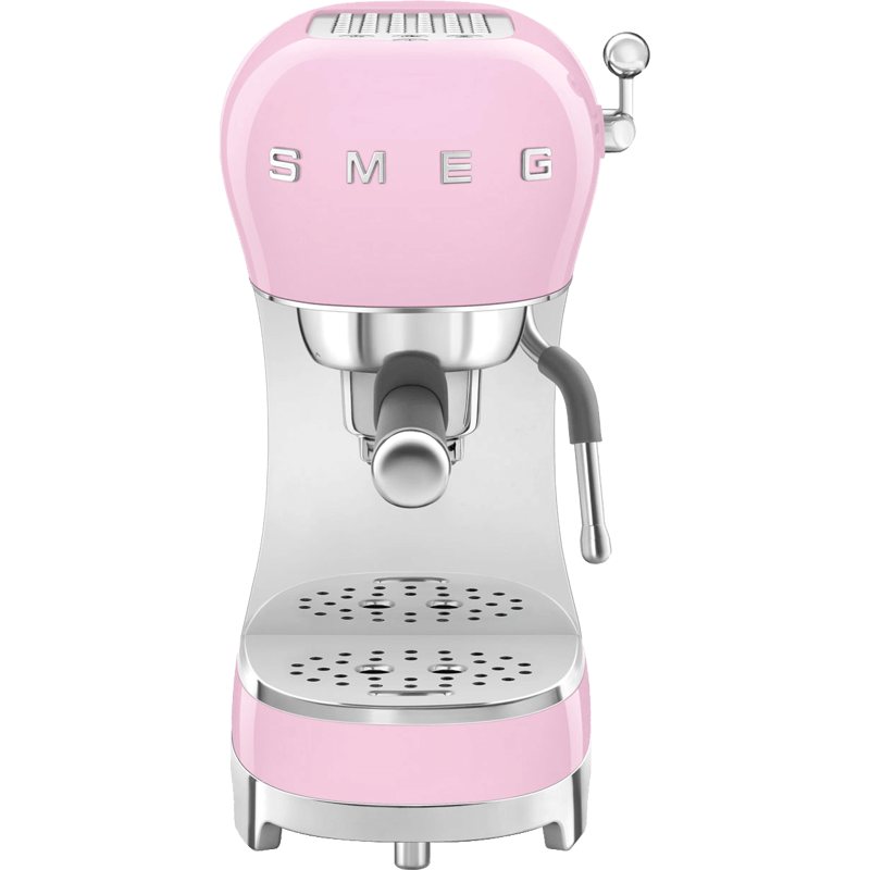 Рожковая кофеварка Smeg ECF02PKEU розовый