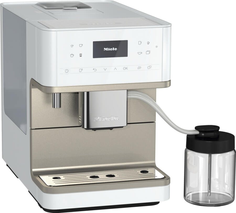 Кофемашина Miele CM 6360 LOCM белый металлик
