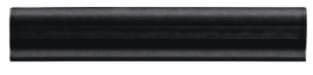 Керамическая плитка Ceramiche Grazia Бордюр Bordura Black 3.5x20