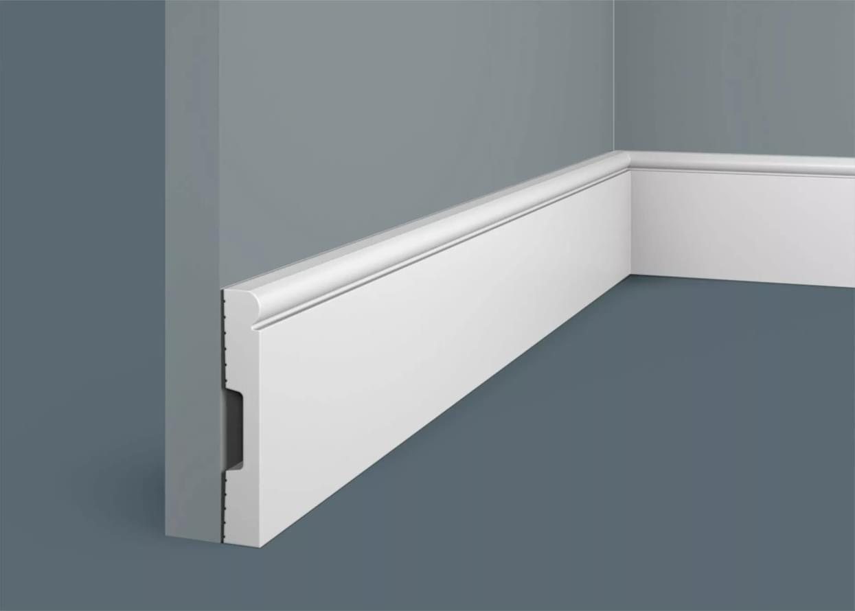 Лепнина Cosca Decor Плинтус Плинтус PX032 8.2x200x1.3