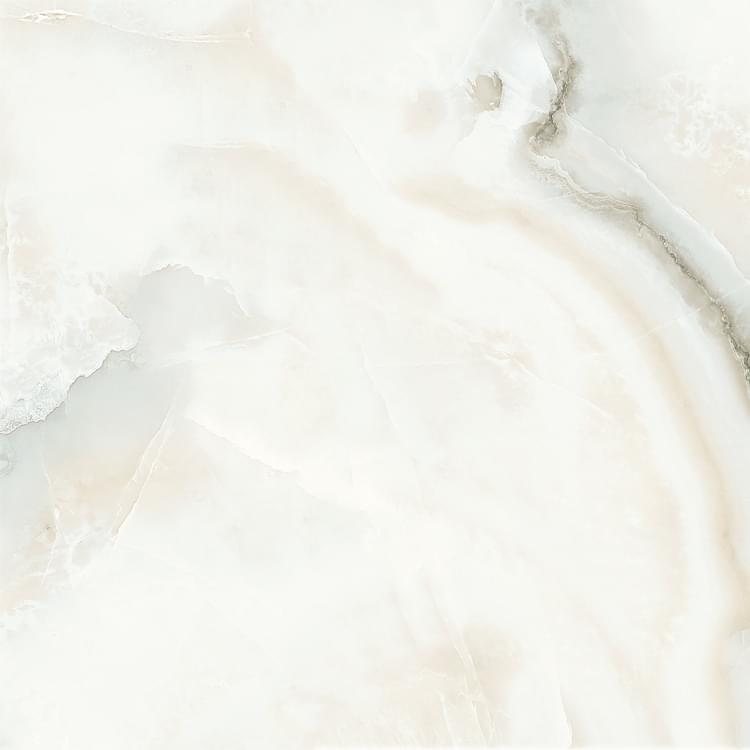 ITC Porcelain Cloudy Onyx White Glossy