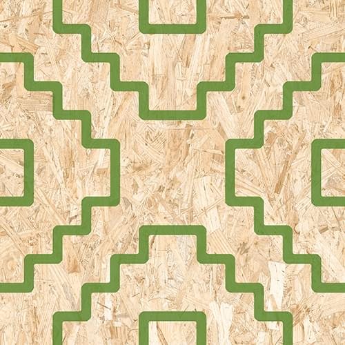 Керамогранит Vives Декор Seriaki R Natural Verde 59.3x59.3