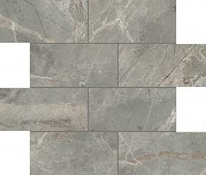 Мозаика Rex Мозаика Gris Matte Mosaico 7.5x15 30x30