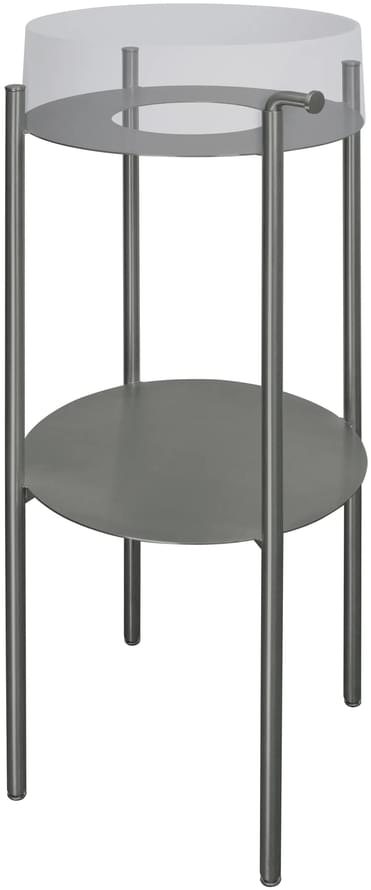 Керамическая плитка Deante Нет Консоль для раковины SILIA напольная титан