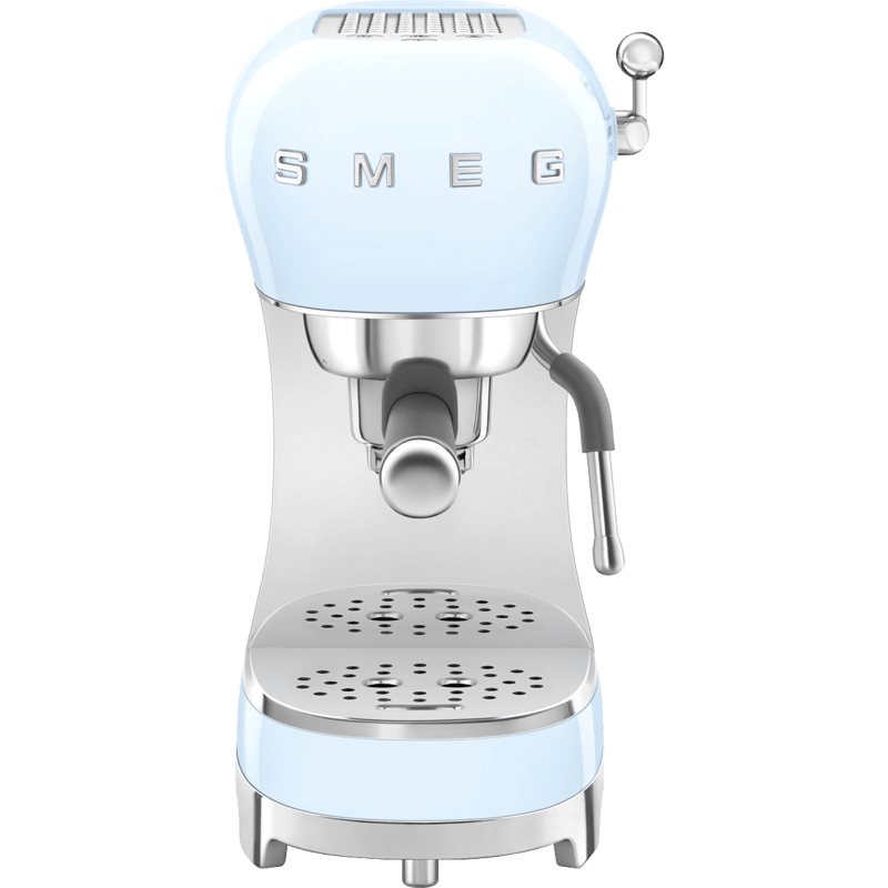 Рожковая кофеварка Smeg ECF02PBEU пастельный голубой