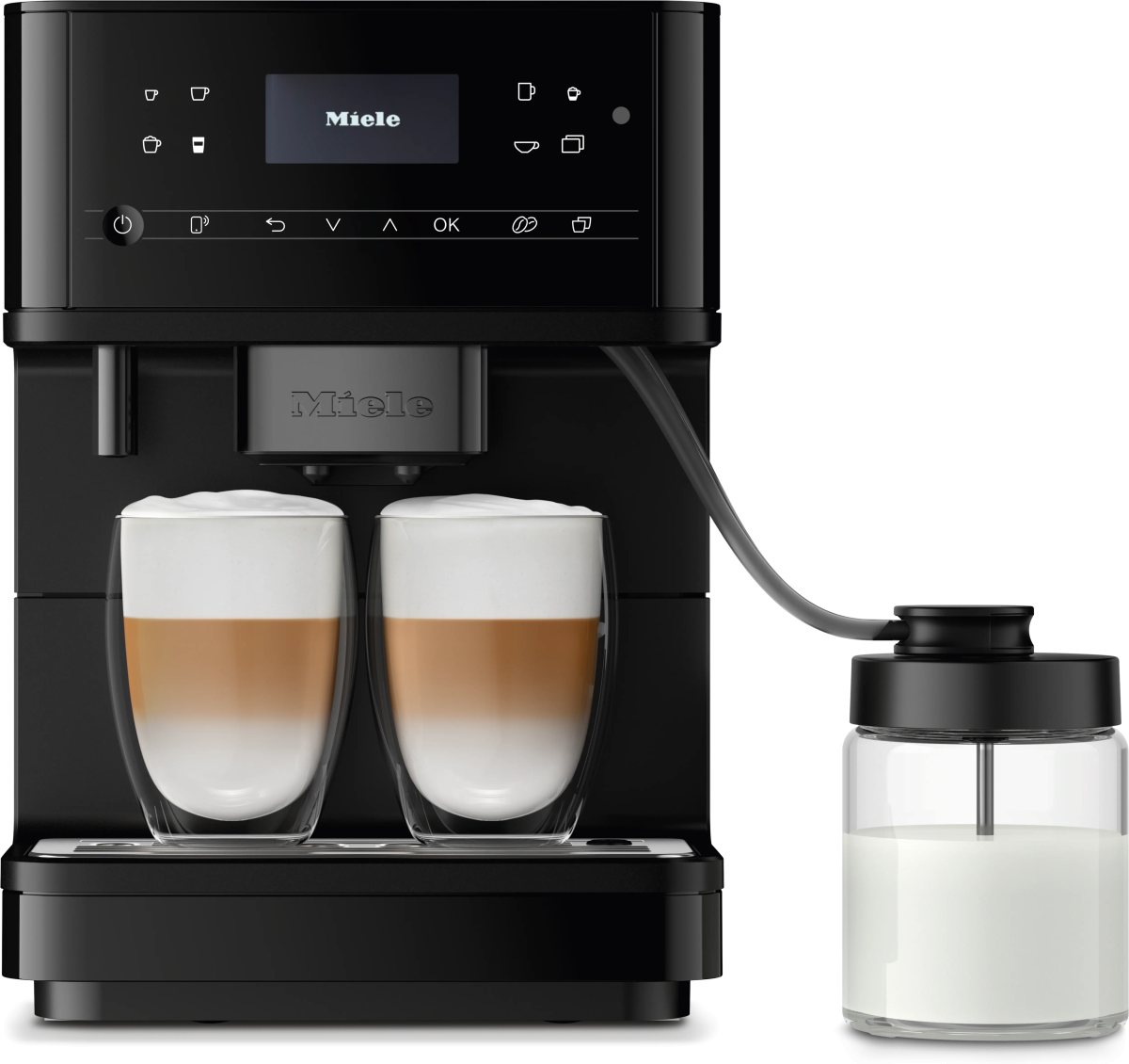 Кофемашина Miele CM 6360 OBSW matt черный обсидиан матовый