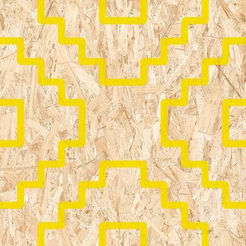 Керамогранит Vives Декор Seriaki R Natural Amarillo 59.3x59.3