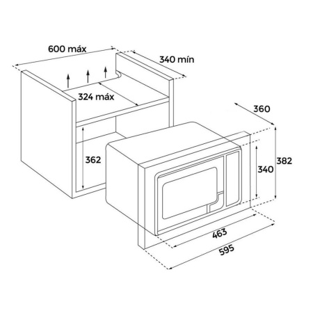 Микроволновая печь Teka MWE 207 FI BLACK