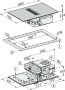 Индукционная варочная панель с вытяжкой Miele KMDA 7676 FL-U
