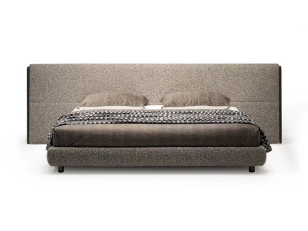Кровать с обивкой из ткани, LN6127_1