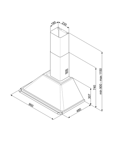Вытяжка SMEG KTR90XE