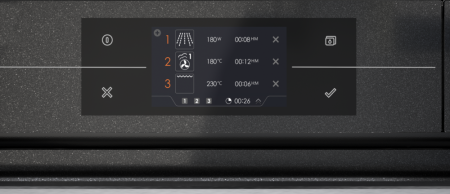 Духовой шкаф с паром и СВЧ Asko OCSM 8478 G