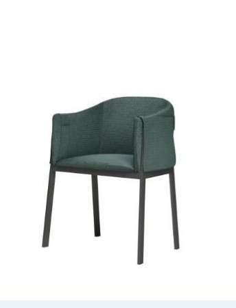 Кресло на деревянном каркасе с обивкой из ткани, LNCR18