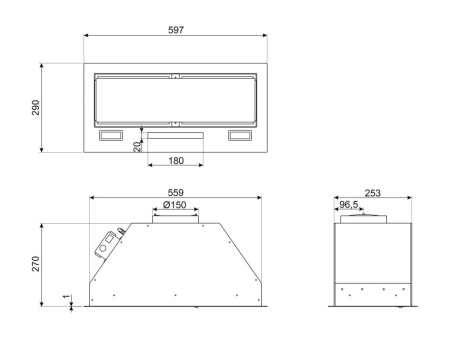 Вытяжка SMEG KSG6P4X