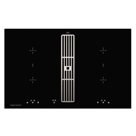 Индукционная варочная панель с вытяжкой Kuppersbusch KMI 8500.0 SR Stainless steel