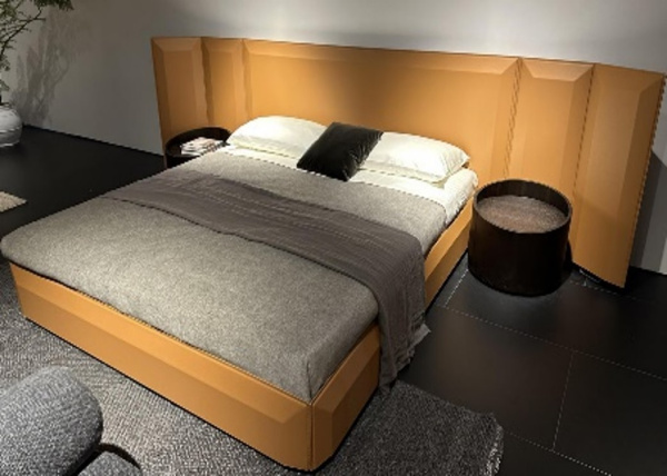 Кровать на деревянном каркасе, мдф, железо, LNBED16B_1