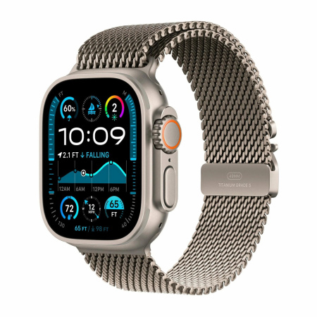 Смарт-часы Apple Watch Ultra 2 Natural Titan, Milan Loop, L