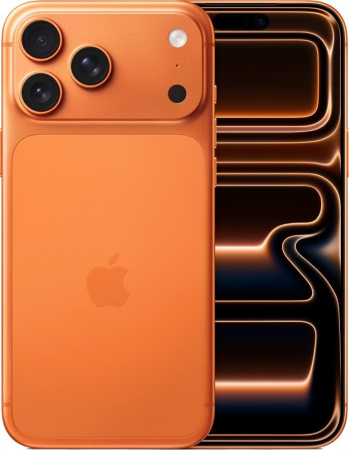 Смартфон Apple iPhone 17 Pro Max eSIM+eSIM 2048 ГБ, Cosmic Orange, JP