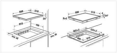 Индукционная варочная панель Kuppersbusch KI 9330.0 SR