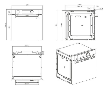 Духовой шкаф De Dietrich DOP7220X