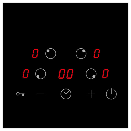 Индукционная варочная панель Korting HI 64013 B