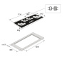 Газовая варочная панель Asko HG 8144 BGB1