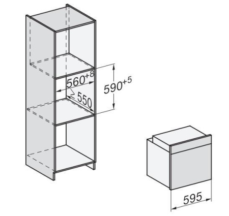 Духовой шкаф Miele H 2465 BP OBSW
