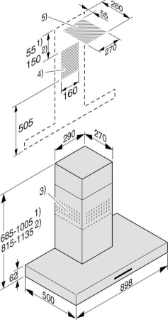 Вытяжка Miele PUR 92 W MTSW