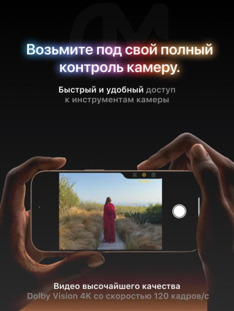 Смартфон Apple iPhone 16 Pro SIM+SIM 256 ГБ, Desert, CN