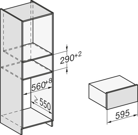 Подогреватель пищи Miele ESW 7020 PRBG
