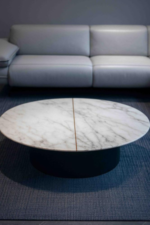 Столик кофейный (журнальный) из 3-х частей с мраморной столешницей, LNST205-A