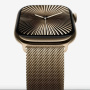 Смарт-часы Apple Watch S10 42 Gold, Milan Loop
