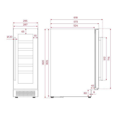 Винный шкаф Teka RVU 10020