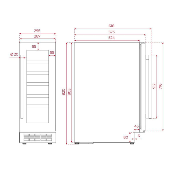 Винный шкаф Teka RVU 10020