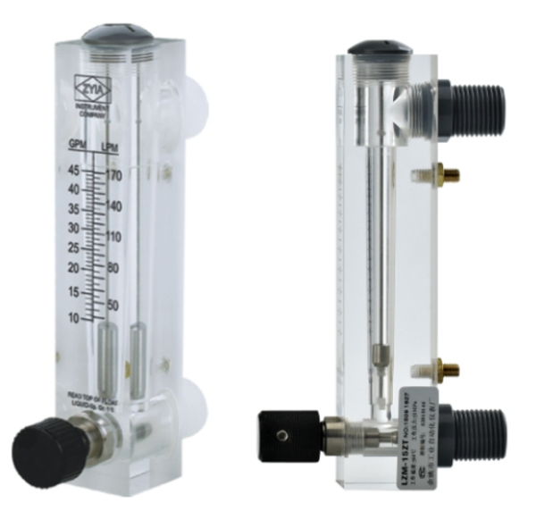 Ротаметр панельный WTS LZM-15ZT 0.5-5GPM 1/2"BSPT M 
