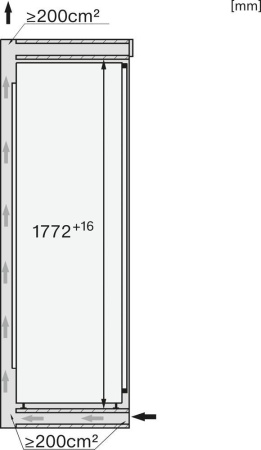 Холодильная камера Miele K 7747 D