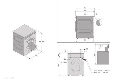Стиральная машина Asko W 4114 C.W/3