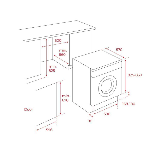 Стирально-сушильная машина Teka LSI5 1481