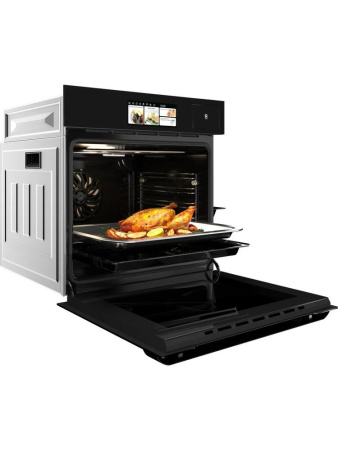 Духовой шкаф с паром HIBERG S-VM 6615 B i-SMART