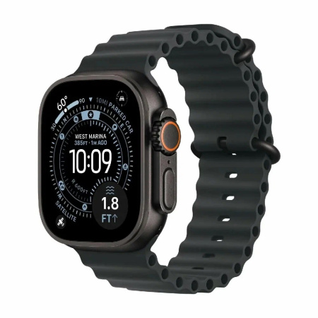 Смарт-часы Apple Watch Ultra 3 Black Titan / Black, Ocean Band