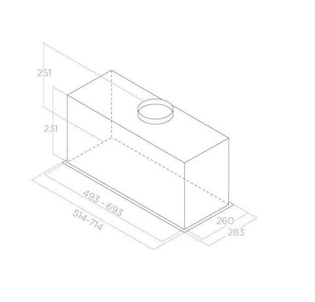 Вытяжка Elica FOLD S IX/A/52