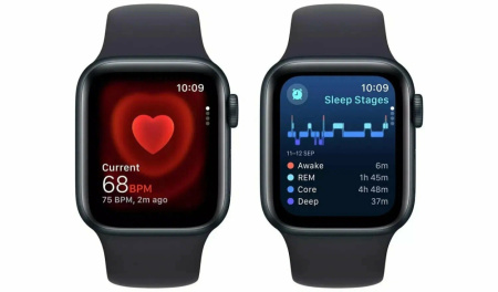 Смарт-часы Apple Watch SE 44 Midnight, S/L