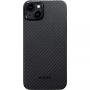 Чехол для телефона PITAKA MagEZ Case 4 для iPhone 15 Plus KI1501M, Black/Grey Twill