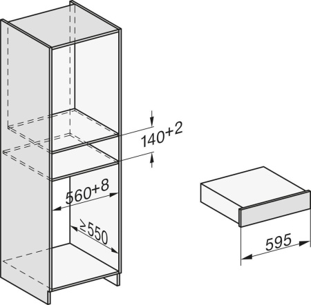 Подогреватель пищи Miele ESW 7010 PRBG