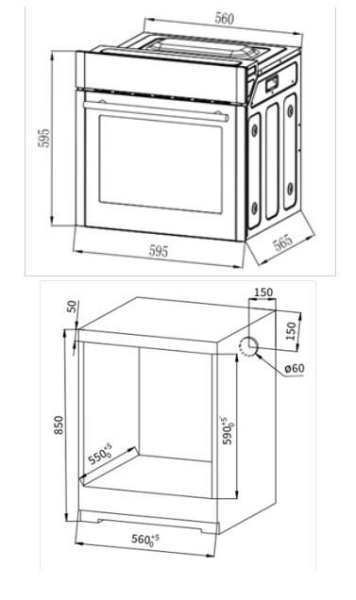 Духовой шкаф HIBERG VM 6260 RB